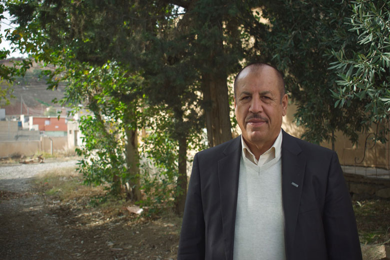 Koya’s Director of Agriculture Sarbast Faq-Saaid Nadir.